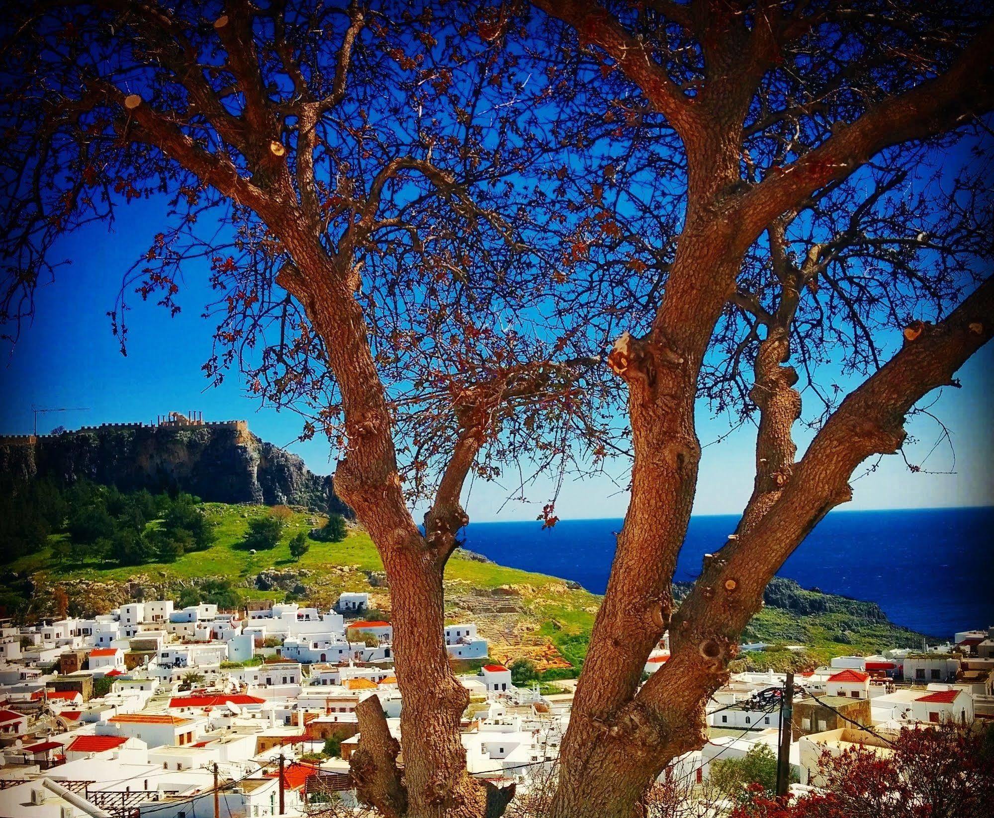 Little Lindos Sea View Studios Buitenkant foto